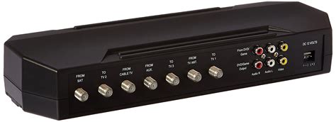 rv tv distribution box|QS53E RV Video Switch Box, 5.